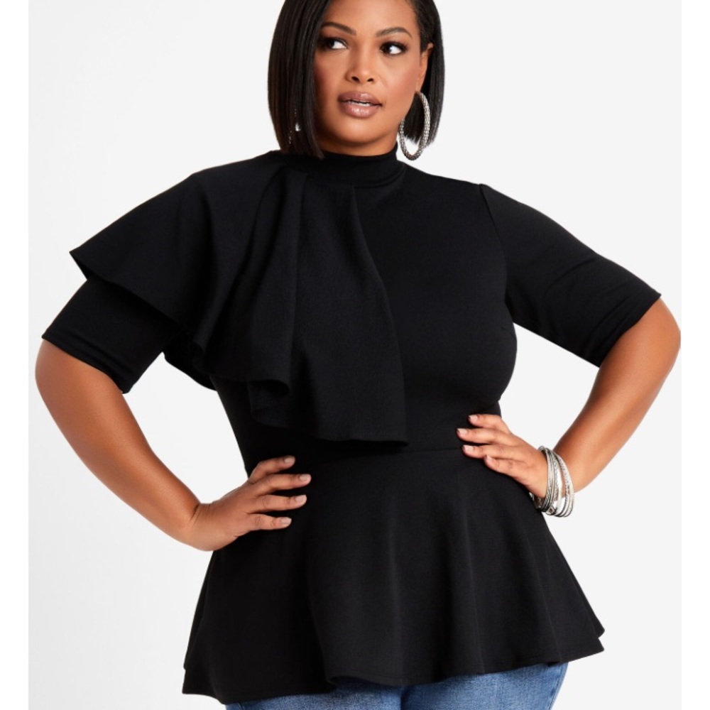 NWT Peplum Top